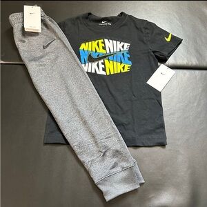 NWT Nike Jogger & Tee Set Boys Size 7